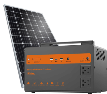 GreenPower Portable and Mobile 600W Solar Generator